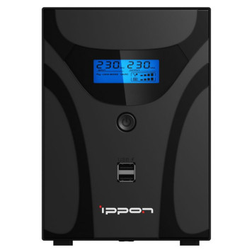 Источник бесперебойного питания Ippon Smart Power Pro II Euro 1600 960Вт 1600ВА черный -3