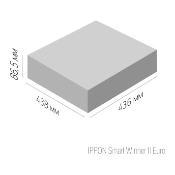 Источник бесперебойного питания Ippon Smart Winner II 1500 Euro 1350Вт 1500ВА черный -11