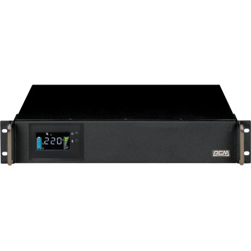 Источник бесперебойного питания Powercom King Pro RM KIN-3000AP LCD 1800Вт 3000ВА черный -1