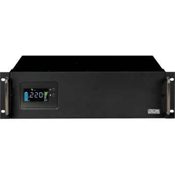 Источник бесперебойного питания Powercom King Pro RM KIN-3000AP LCD 1800Вт 3000ВА черный 