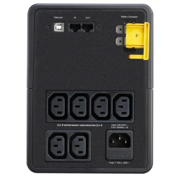 Источник бесперебойного питания APC Back-UPS BX1200MI 650Вт 1200ВА черный -3