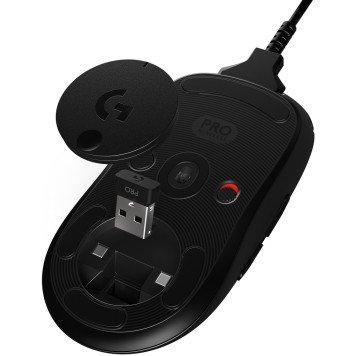 Мышь Logitech G Pro черный оптическая (25600dpi) беспроводная USB2.0 (7but) -4