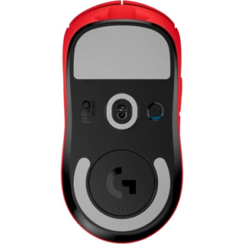 Мышь Logitech G PRO X SUPERLIGHT красный оптическая (25600dpi) беспроводная USB (4but) -4
