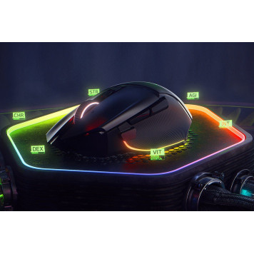 Мышь Razer Basilisk V3 Pro черный оптическая (30000dpi) беспроводная BT/Radio USB (11but) -6