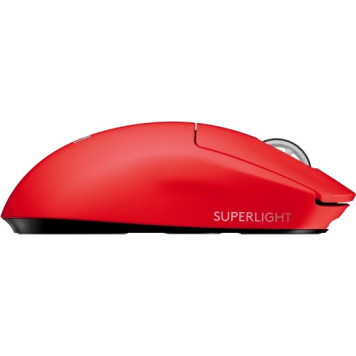 Мышь Logitech G PRO X SUPERLIGHT красный оптическая (25600dpi) беспроводная USB (4but) -3