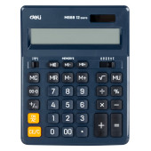 Калькулятор настольный Deli EM888F-blue темно-зеленый 12-разр.