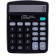Калькулятор настольный Deli E837 черный 12-разр. 