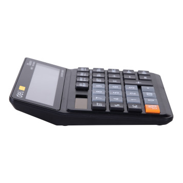 Калькулятор бухгалтерский Deli EM01120 черный 12-разр. -2