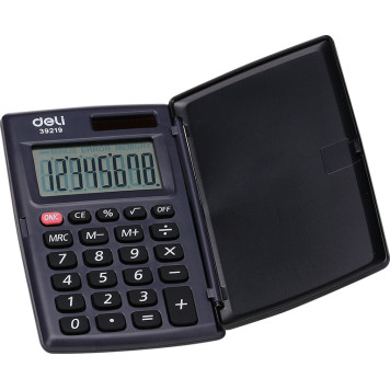 Калькулятор карманный Deli E39219 серый 8-разр. -1