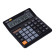 Калькулятор бухгалтерский Deli EM01120 черный 12-разр. 