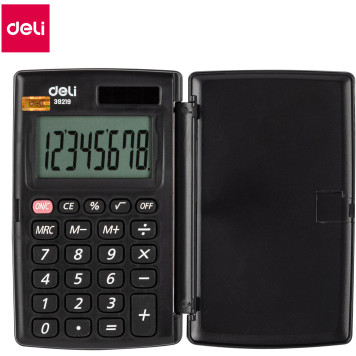 Калькулятор карманный Deli E39219 серый 8-разр. -2