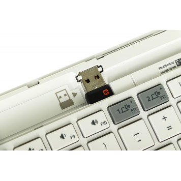 Клавиатура Logitech K580 белый USB беспроводная BT/Radio slim Multimedia (920-010623) -7