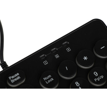 Клавиатура Oklick 420MRL черный USB slim Multimedia LED -9