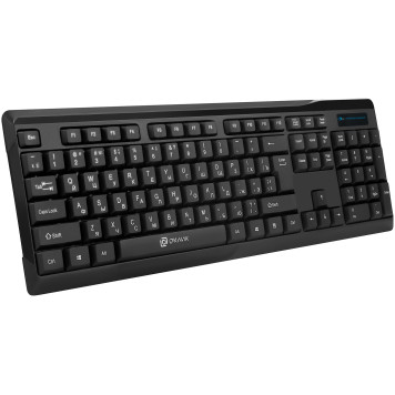 Клавиатура + мышь Oklick 230M клав:черный мышь:черный USB беспроводная -9