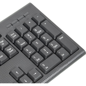 Клавиатура Oklick 120M черный USB -5