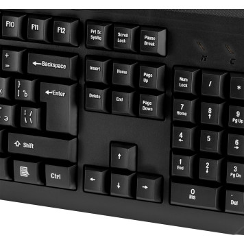 Клавиатура Оклик 170M черный USB -9