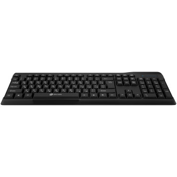 Клавиатура + мышь Oklick 230M клав:черный мышь:черный USB беспроводная -3