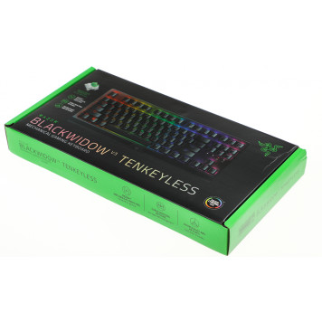 Клавиатура Razer BlackWidow V3 TKL механическая черный/черный USB Multimedia for gamer LED (RZ03-03490700-R3R1) -11