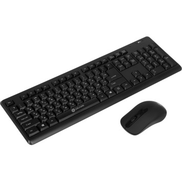 Клавиатура + мышь Oklick 270M клав:черный мышь:черный USB беспроводная -6