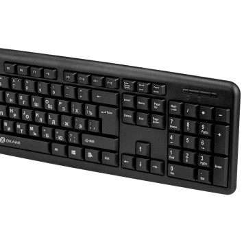 Клавиатура Оклик 180M черный PS/2 -7