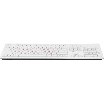 Клавиатура Oklick 505M белый USB slim -5