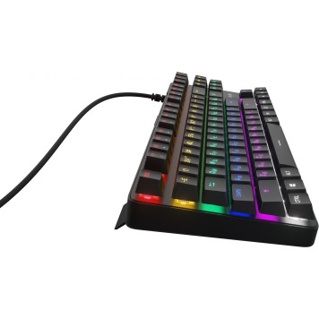 Клавиатура Oklick 969G SHOTGUN механическая черный USB Multimedia for gamer LED -34