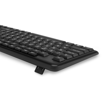 Клавиатура + мышь Оклик S650 клав:черный мышь:черный USB (1875246) -13