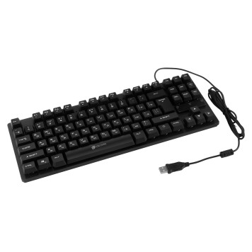 Клавиатура Оклик 707G CIRCUS черный USB Multimedia for gamer LED -7