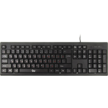 Клавиатура + мышь Оклик 621M IRU клав:черный мышь:черный USB -1