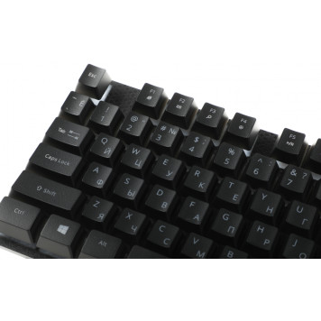 Клавиатура + мышь Defender Glion клав:черный мышь:черный/красный USB LED (45123) -10