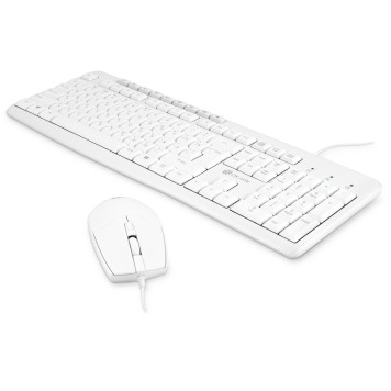 Клавиатура + мышь Оклик S650 клав:белый мышь:белый USB (1875257) -2