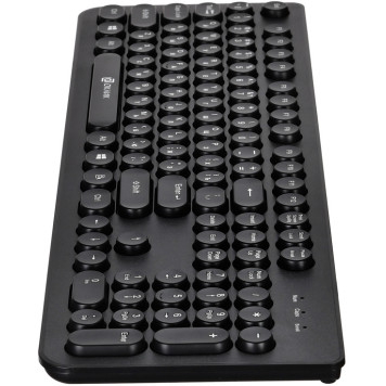 Клавиатура Oklick 400MR черный USB slim -6
