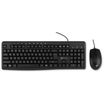 Клавиатура + мышь Оклик S650 клав:черный мышь:черный USB (1875246) -1
