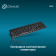 Клавиатура Oklick 90M черный USB 