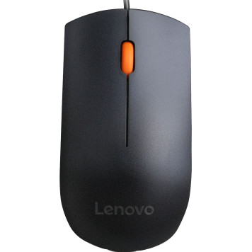 Клавиатура + мышь Lenovo 300 U клав:черный мышь:черный USB -3
