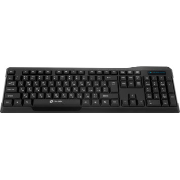Клавиатура + мышь Oklick 230M клав:черный мышь:черный USB беспроводная -2