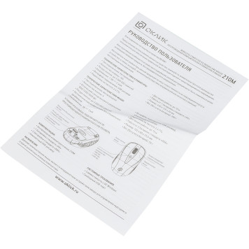 Клавиатура + мышь Оклик 210M клав:черный мышь:черный USB беспроводная -3