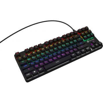 Клавиатура Oklick 969G SHOTGUN механическая черный USB Multimedia for gamer LED -31