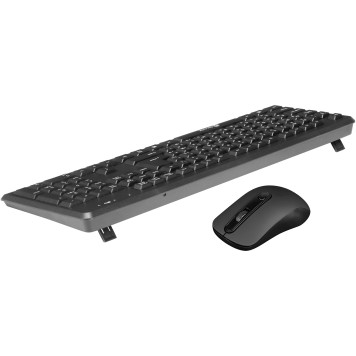 Клавиатура + мышь Oklick 270M клав:черный мышь:черный USB беспроводная -4