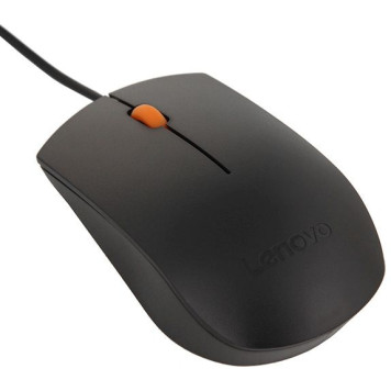 Клавиатура + мышь Lenovo 300 U клав:черный мышь:черный USB -4