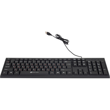 Клавиатура + мышь Oklick 630M клав:черный мышь:черный USB -4