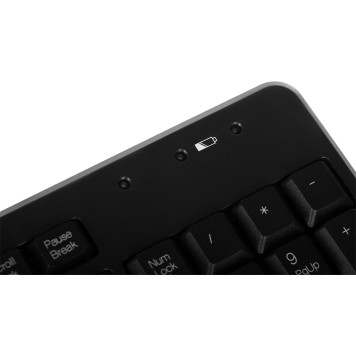 Клавиатура + мышь Oklick 270M клав:черный мышь:черный USB беспроводная -11