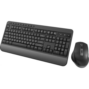Клавиатура + мышь Оклик S290W клав:черный мышь:черный USB беспроводная Multimedia (351701) -2
