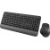 Клавиатура + мышь Оклик S290W клав:черный мышь:черный USB беспроводная Multimedia (351701) 