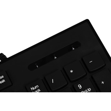 Клавиатура Oklick 505M черный USB slim -9