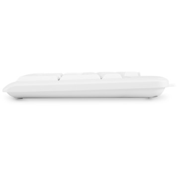 Клавиатура + мышь Оклик S650 клав:белый мышь:белый USB (1875257) -17