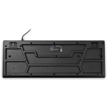 Клавиатура Оклик 115M черный USB (подставка для запястий) -3