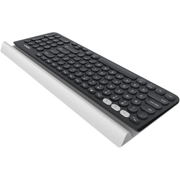Клавиатура Logitech Multi-Device K780 черный/белый USB беспроводная BT Multimedia -3