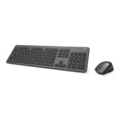 Клавиатура + мышь Hama KMW-700 клав:черный/серый мышь:черный/серый USB 2.0 беспроводная slim