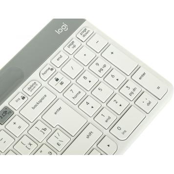 Клавиатура Logitech K580 белый USB беспроводная BT/Radio slim Multimedia (920-010623) -10